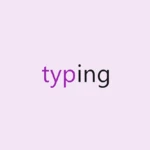 typing practice android application logo